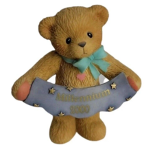 Cherished Teddies 663883A Millennium Avon Bear Figurine 1999 Enesco - £9.24 GBP