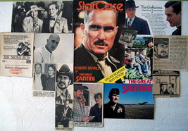 ROBER DUVALL ~ 16 Color and B&amp;W Vintage CLIPPINGS, Articles from 1976-1991 - $6.67