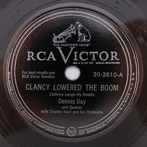 Dennis Day Clancy Lowered The Boom/Romance Of The Rose 1948 78rpm Record 20-2810 - £20.97 GBP