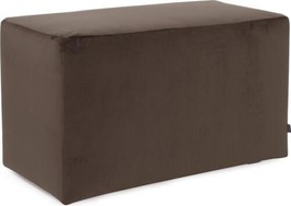 Bench HOWARD ELLIOTT UNIVERSAL Backless Chocolate Brown Bella Polyester Pol - £781.59 GBP