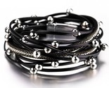  alloy beads rhinestone metal chain multilayer bangles fashion jewelry accessories thumb155 crop