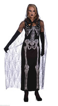 Forum Graveyard Shift Skeleton Dress Adult Halloween Costume Standard 68641 - £22.19 GBP