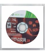Gears Of War 3 Xbox 360 video Game 2008 Disc Only - $14.80