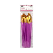 Royal &amp; Langnickel Pink Art Golden Taklon Brush Set (Pack of 10)  - €13,89 EUR