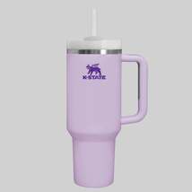 K-State Tumbler with Handle and 3 Position Lid | 40 oz Quencher - $38.00+