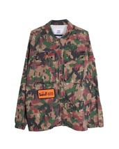 Supreme Sunset Memorial Service Camo Jacket In Cotton Men Multicolor M - £139.84 GBP