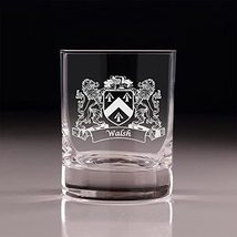 Walsh Irish Coat of Arms Old Fashioned Tumblers - Set of 4 - £54.23 GBP