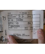 OEM LOT of 5 Motorola Radio 2 CH Seal Cover Top Label Radius P10 P50 130... - €21,10 EUR