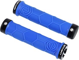 Fifty-Fifty Double Lock-On Mountain Bike Grips, Bicycle Handlebar Locking Grips, - £29.12 GBP