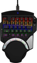 Atom one-Handed RGB Gaming Mechanical Keyboard, 37 Keys with 5 Macro Keys, Wrist - £37.66 GBP+