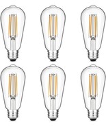 Vintage Led Edison Bulbs 6W, Equivalent 60W Incandescent, Warm White, Pa... - $53.48 CAD