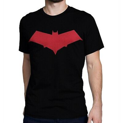 Primary image for Red Hood Symbol Jason Todd T-Shirt Black