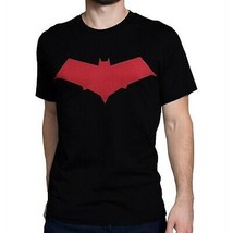 Red Hood Symbol Jason Todd T-Shirt Black - £21.31 GBP+