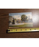 P.T. Barnum Fountain Bethel, Connecticut Post Card; Used - £6.54 GBP
