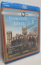 New Sealed Downton Abbey: Season 5 (Masterpiece) (Blu-ray) 3 Disc Set Drama - £11.95 GBP