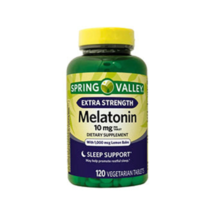 Melatonin Spring Valley - American High quality, 10mg, 120 Tablets  - £33.58 GBP
