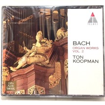 Bach Organ Works Volume 2 Teldec USA 2 Discs 1995 UPC 745099445928 SEALED Promo - £6.26 GBP