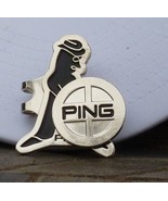 Ping Brand Pingman Hat Clip and Ball Marker Gold Plated - Special Buy ! - $22.99 CAD