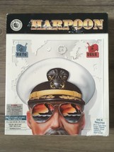 Harpoon Nato USSR DOS IBM PC 1988 Floppy Disc Vintage Computer Game - £22.38 GBP