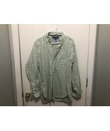 Tommy Hilfiger Plaid Long Sleeve Dress Shirt Men&#39;s SZ XS Small - €7,60 EUR