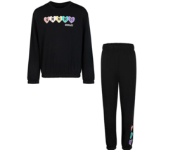 Hurley Girl&#39;s Fleece Crew and Jogger Set - £22.97 GBP