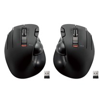 ELECOM 2.4GHz Wireless Thumb-Operated Trackball Mouse Right Handed + Left Handed - £103.09 GBP