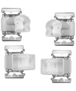 Traditional/Williamsburg White Angle Bracket Kit (4-Pack) - $26.58