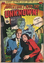 Adventures Into The Unknown Comic Book #25, ACG 1951 VERY GOOD+ - £50.97 GBP