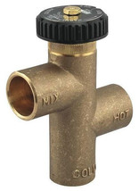 Mixing Valve Domestic Hot H2O Tempering Valve 3/4&quot; Various Outdoor Wood ... - $29.97