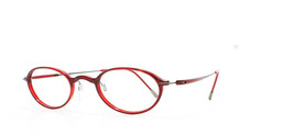 Silhouette TITAN DYNAMICS 2877 Burgundy Oval Titanium Eyeglasses 606059 44mm - $179.55