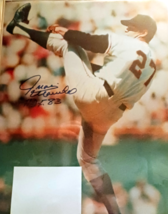 Juan Marichal Autographed 16×20 Color Glossy Photo COA - $766.01 MXN