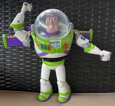 Buzz Lightyear Space Ranger Action Figure Toy Story Disney Pixar 12&quot; Talks Light - £23.58 GBP