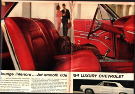 1964 Chevy Impala SS Super Sport Coupe large-magazine centerfold car ad ... - $26.92