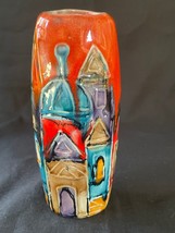 Vintage Elio Schiavon Vaso Italia - Skyline Tetti - $516.34