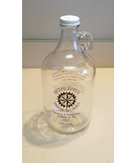 Bethlehem Brew Works, PA Half Gallon 64 fl. oz. Beer Glass Jug w/ Lid - £15.53 GBP