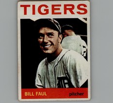 1964 Topps Bill Faul Detroit Tigers #236 - £2.46 GBP