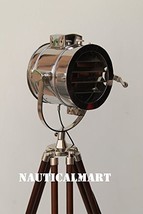 NauticalMart Marine Searchlight W/Tripod Floor Lamp For Living Room - £156.53 GBP