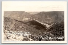 WV New Creek West Virginia The Devils Saddle From Allegheny Front Postca... - £5.44 GBP