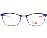 Etnia Eyeglasses Frames UTRECHT BLFU Matte Blue Fuchsia Red Pink 51-16-140 - $89.09