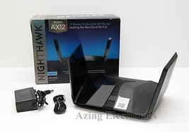 NETGEAR RAX200 Nighthawk AX12 12-Stream AX11000 Tri-Band Wifi 6 Router - $209.99