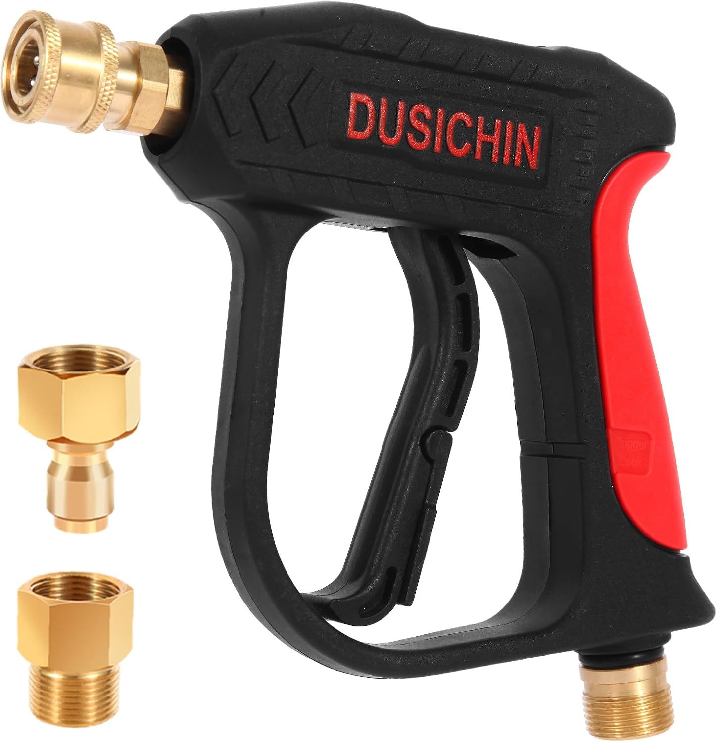 Dusichin Dus-022 Short Wand High Pressure Washer Gun 3000 Psi For Pressu... - $32.99