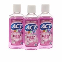 Kids Travel Size Mouthwash Bubble Gum - 1 oz. (Pack of 3) - £7.48 GBP