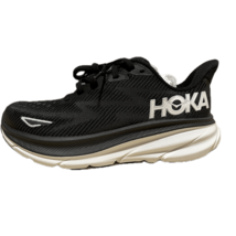 Hoka One One Women&#39;s Size 6B Clifton 9 Black/White Us Left Foot Only Single - $31.67