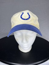 Starter Pro Line Hat Adjustable Blue &amp; White Indianapolis Colts NFL Foot... - $292.68 MXN