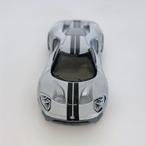 Hot Wheels '17 FORD GT Car 2015 Mattel Silver Black - £6.17 GBP