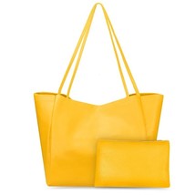 DICIHAYA 2023 Sale Women Soft  Tote Bag Canvas Handbags Large Capacity PU Leathe - £136.31 GBP