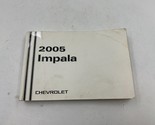 2005 Chevrolet Impala Owners Manual OEM K04B51005 - $14.84