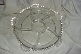  &quot;Candlewick&quot; 10 1/4&quot; Divided Tray - £31.97 GBP