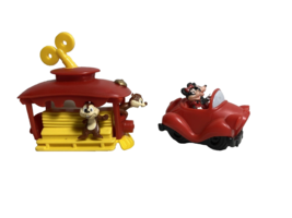 Disney Wind-Up Cars Burger King 1991 Mickey &amp; Minnie and Chip &amp; Dale - $8.90