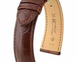 Hirsch Genuine Alligator Leather Watch Strap - Brown - M - 12mm / 10mm -... - £200.00 GBP